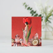 Valentines Day Card by Eloise Pixlyne シーズンカード (スタンド正面)