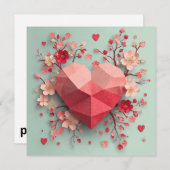 Valentines Day Card by Obso 2 Pixlyne シーズンカード (正面/裏面)