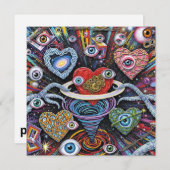 Valentines Day Card by Obso 4 Pixlyne シーズンカード (正面/裏面)