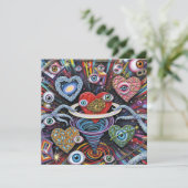 Valentines Day Card by Obso 4 Pixlyne シーズンカード (スタンド正面)