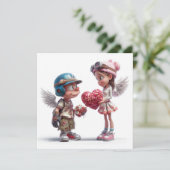 Valentines Day Card by Roombirth 2 Pixlyne シーズンカード (スタンド正面)