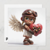 Valentines Day Card by Roombirth 3 Pixlyne シーズンカード (正面/裏面)