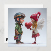 Valentines Day Card by Roombirth 5 Pixlyne シーズンカード (正面/裏面)