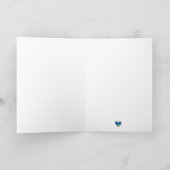 Valentine's Day Card for Her - Tennis Love Heart カード (内部)