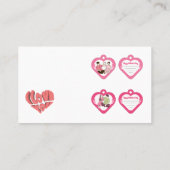 Valentine's Day card – Heartfelt & Elegant 名刺 (裏面)