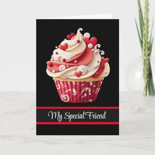Valentine's Day Card-My Special Friend  シーズンカード (正面)
