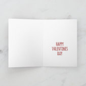 Valentines Day Card - Questionable Decisions シーズンカード (内部)