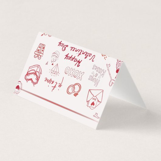 Valentine's Day Cards (裏面)