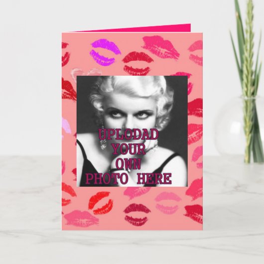 VALENTINES DAY CARDS -カスタマイズ写真の追加 シーズンカード (正面)