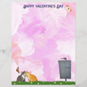 Valentine's Day - Cat, Butterfly, Dragonfly (正面)