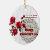 Valentine's Day Ceramic Ornament セラミックオーナメント (右)