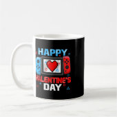 Valentines Day Controllerビデオゲームハートボーイトッド コーヒーマグカップ (左)