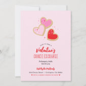 Valentine's Day Cookie Exchange Party 招待状 (正面)