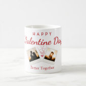 Valentine's Day Couple Mugs: Better Together コーヒーマグカップ (中央)
