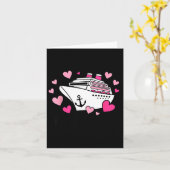 Valentines Day Cruise 2026 Cruise Husband Wife Mat カード (黄色い花)