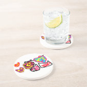 valentine's day cupcakes コースター (側面)