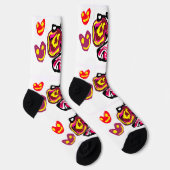 valentine's day cupcakes ソックス (右)