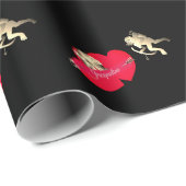 Valentine's Day Cupid  ラッピングペーパー (ロールコーナー)