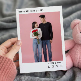 valentines day custom photo collage valentine シーズンカード