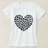 Valentine's Day, doodle hearts, Love,Valentine Mom Tシャツ (デザイン正面)