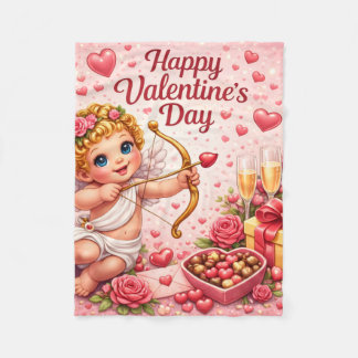 Valentines Day Fleece Blanket フリースブランケット