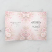  Valentines Day Floral Friendship Christian シーズンカード (内部)