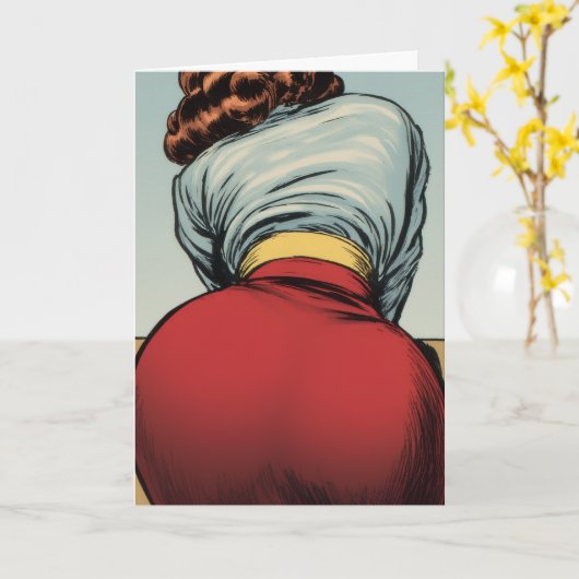 VALENTINE'S DAY FOR HUSBAND HIM GREETING CARD カード (黄色い花)