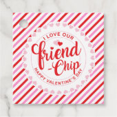 Valentine's Day Friend-Chip フェイバータグ (正面)