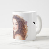 Valentine's Day, Full of Love Specialty Mug ジャンボコーヒーマグカップ (正面右)