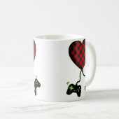 Valentines Day Gamer Lover For And Boys コーヒーマグカップ (正面右)