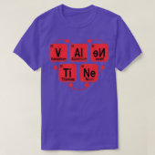 Valentines Day Gift  Funny Chemistry Periodic Tabl Tシャツ (デザイン正面)
