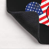 Valentine's Day Gift Maple Leaf Canada  マウスパッド (コーナー)