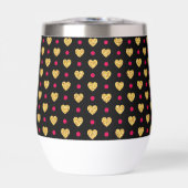 Valentine's Day Gold Hearts Pattern-23655 (正面)