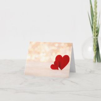Valentines day greeting card. カード