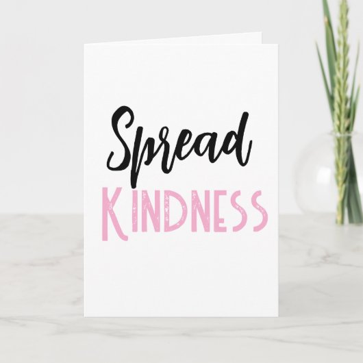 Valentine's Day Greeting Card Spread Kindness シーズンカード (正面)