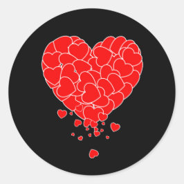 Valentine's Day - Heart Of Hearts ラウンドシール