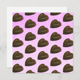 Valentine's Day Heart Pattern カード