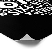 Valentines Day Heart Six Seven 67 Meme 6 7 Men Wom ポスター (角)