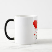Valentines Day Hearts モーフィングマグカップ (左)