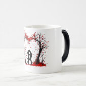 Valentines Day Hearts モーフィングマグカップ (正面右)