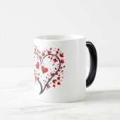 Valentines Day Hearts モーフィングマグカップ (正面右)