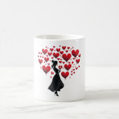 Valentines Day Hearts モーフィングマグカップ (中央)