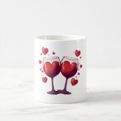 Valentines Day Hearts モーフィングマグカップ (中央)