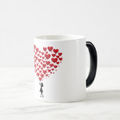 Valentines Day Hearts モーフィングマグカップ (正面右)