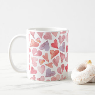 Valentines Day Hearts Mug コーヒーマグカップ