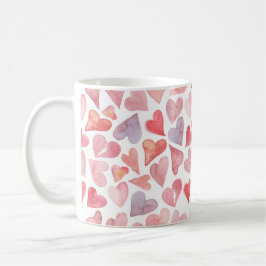 Valentines Day Hearts Mug コーヒーマグカップ