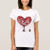 Valentines Day Hearts Tシャツ (正面)