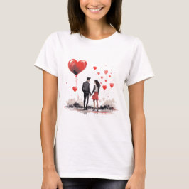 Valentines Day Hearts Tシャツ