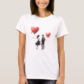 Valentines Day Hearts Tシャツ (正面)