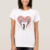 Valentines Day Hearts Tシャツ (正面)